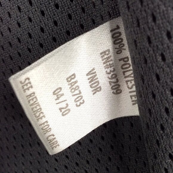 Burnside Hooded Windbreaker Jacket Mens Size Small Black Mesh Lined Full Zip - Picture 8 of 8